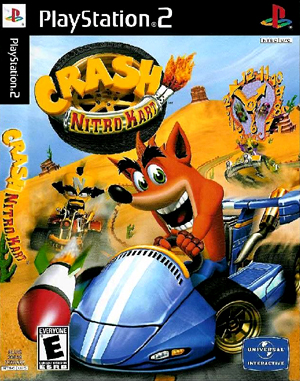 Crash 3 Jogos - Twin Sanity - Nitro Kart - Tag Team